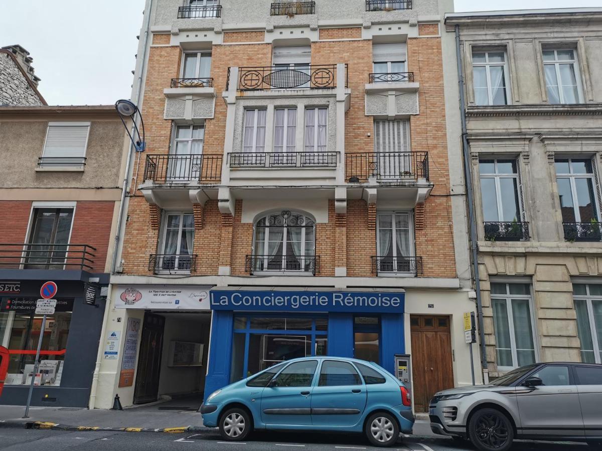 Ferienwohnung Chez Fifi - Hyper Centre A 200 M De La Cathedrale Reims Exterior foto